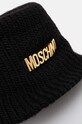 Akcesoria Moschino kapelusz z domieszką wełny M3146.65417 czarny