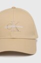 Хлопковая кепка Calvin Klein Jeans K50K512180 бежевый AW24