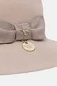 Шерстяная шляпа Patrizia Pepe 8F4057.A919 серый AW24