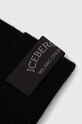 Akcesoria Iceberg czapka wełniana 3042.9003 czarny
