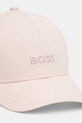 Bavlněná baseballová čepice BOSS 50519889 růžová SS25