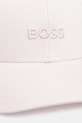 BOSS Καπέλο με γείσο γυναικείο βαμβακερό Ari 50519889 ροζ AA00