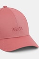Bavlněná baseballová čepice BOSS 50519889 růžová SS25