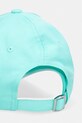 Akcesoria BOSS czapka z daszkiem damska bawełniana Ari 50519889 turkusowy