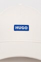 Doplňky Bavlněná baseballová čepice Hugo Blue 50522023 bílá