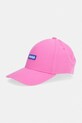 Хлопковая кепка Hugo Blue Alyce аппликация розовый 50522023