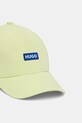 Βαμβακερό καπέλο του μπέιζμπολ Hugo Blue 50522023 πράσινο SS25