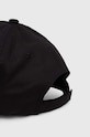 Akcesoria HUGO Blue czapka z daszkiem bawełniana Alyce 50522023 czarny