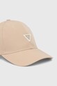 Akcesoria Guess czapka z daszkiem NOMIE V4YZ01.WG982 beżowy