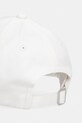 Akcesoria HUGO czapka z daszkiem bawełniana Cara 50519255 biały
