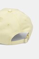 Akcesoria HUGO czapka z daszkiem bawełniana Cara 50519255 żółty