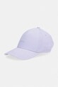 Bavlněná baseballová čepice HUGO Cara bavlna fialová 50519255