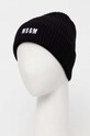 Akcesoria MSGM czapka wełniana 3541MDL08.237761 czarny