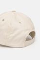 Akcesoria Tommy Jeans czapka z daszkiem bawełniana AW0AW16868 beżowy