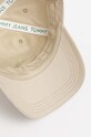 Tommy Jeans șapcă de baseball din bumbac bej AW0AW16868