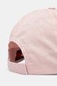 Accesorii Tommy Jeans șapcă de baseball din bumbac AW0AW16868 roz