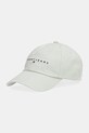 Bavlněná baseballová čepice Tommy Jeans bavlna zelená AW0AW16868
