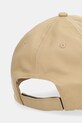 Akcesoria Tommy Jeans czapka z daszkiem bawełniana AW0AW16868 beżowy