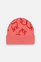 Čepice z vlněné směsi Pinko s příměsí vlny růžová 101503.A21S