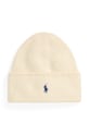 Шерстяная шапка Polo Ralph Lauren шерсть бежевый 455954355