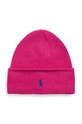 Polo Ralph Lauren caciula de lana uni roz 455954355