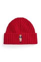 Polo Ralph Lauren caciula de lana uni rosu 455954369
