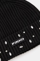 Doplňky Čepice z vlněné směsi Pinko 104326.A27A černá