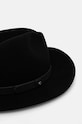 Vlnený klobúk Emporio Armani 637044.4F510 čierna AW24
