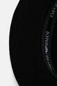 Шерстяная шляпа Emporio Armani чёрный 637044.4F510