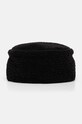 Emporio Armani beret wełniany wełna czarny 637174.4F515