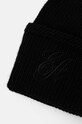 Accesorii Emporio Armani caciula de lana 637343.4F520 negru