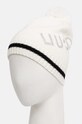 Liu Jo czapka z domieszką wełny TF4295.MS55L biały AW24