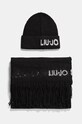 Liu Jo czapka i szalik pozostałe czarny 2F4037.T0300