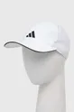bela Kapa s šiltom adidas Performance Ženski