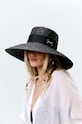 Καπέλο LE SH KA headwear Black Straw Veil άλλο μαύρο BLackStrawVeil