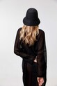 LE SH KA headwear palarie Black Bucket Hat negru BlackBucketHat