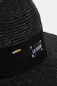 LE SH KA headwear cappello Black Fedora BlackFedora nero SS26