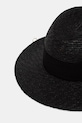 Аксессуары LE SH KA headwear соломенная шляпа плетеная Black Fedora BlackFedora чёрный