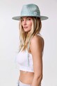 LE SH KA headwear cappello Blue Fedora BlueFedora blu AW24