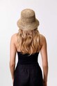 LE SH KA headwear kapelusz Straw Bucket Hat vol2 StrawBucketHatvol2 beżowy AW24