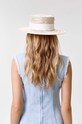 LE SH KA headwear cappello Double Chain Pearl Canotier DCPearlCanotier