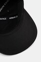 Armani Exchange șapcă de baseball din bumbac negru 944205.4F104