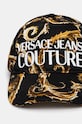 Doplňky Bavlněná baseballová čepice Versace Jeans Couture 77HAZK10.ZG294 černá