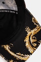 Bavlněná baseballová čepice Versace Jeans Couture černá 77HAZK10.ZG294