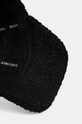 Versace Jeans Couture czapka z daszkiem z domieszką wełny czarny 77HAZK10.ZSB12