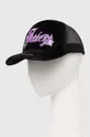 μαύρο Καπέλο Juicy Couture ROSE & THORN TRUCKER CAP Γυναικεία