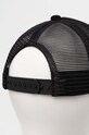 Juicy Couture czapka z daszkiem ROSE & THORN TRUCKER CAP JCAWH224701.101 czarny AW24