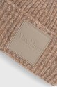 Vlněná čepice Max Mara Leisure 2426576018600 béžová AW24