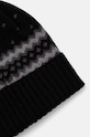 Vlnená čiapka Weekend Max Mara 2425576095600 čierna AW24