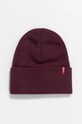 Шапка и шал Levi's 000JT.0001 бордо AW24